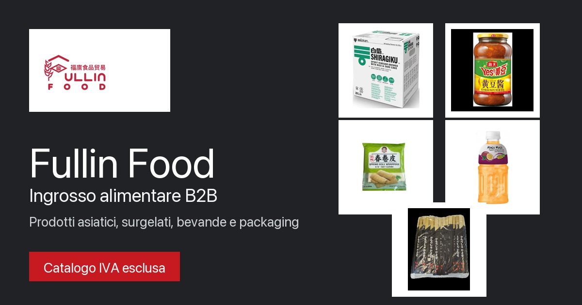 Fullin Food prodotti asiatici